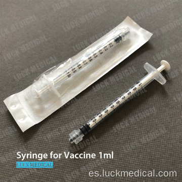 Jeringa de vacuna vacía 1 ml